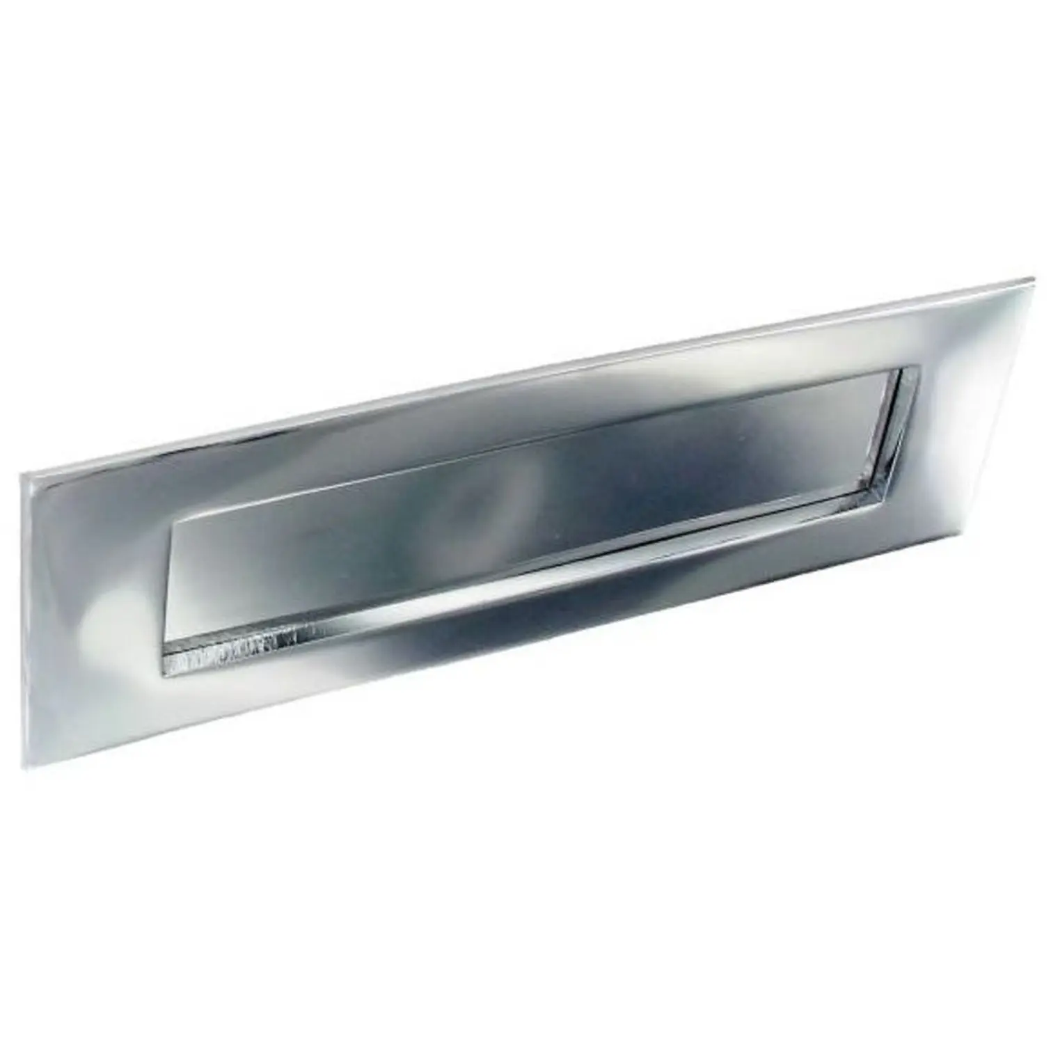 Securit Chrome 25cm(10") Victorian Letter Plate