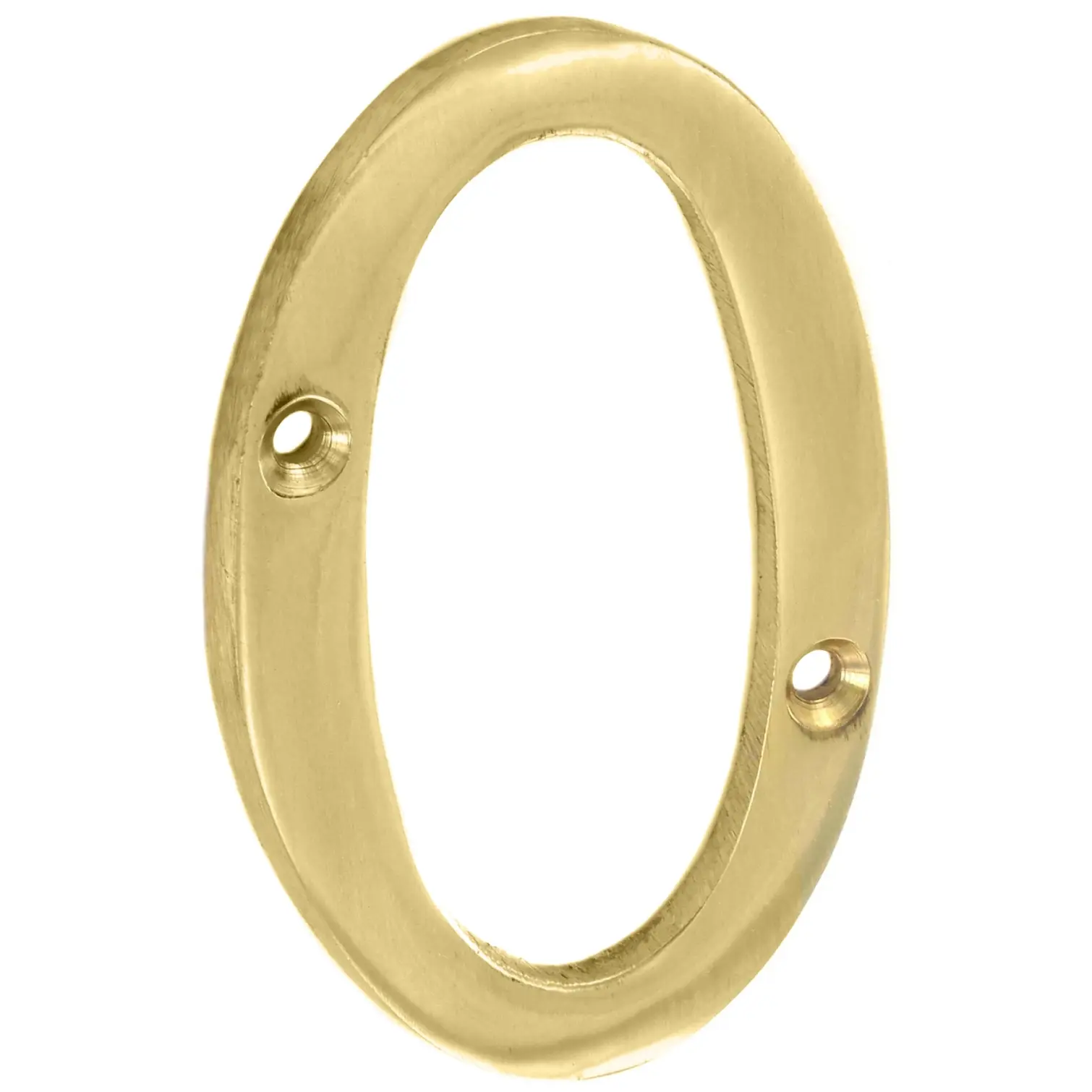 Securit Brass Numeral 75mm(3") No 0