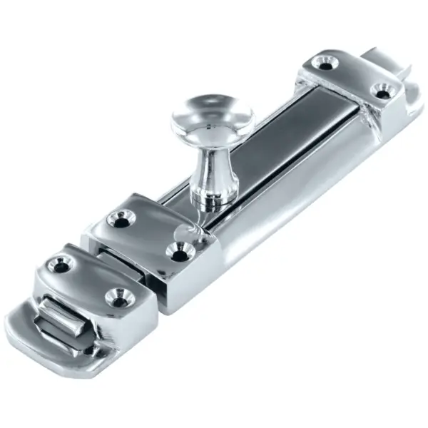 Securit Chrome 100mm(4") Door Bolt