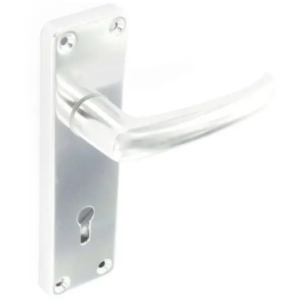 Securit Satin 15cm(6") Aluminium Lock Furniture