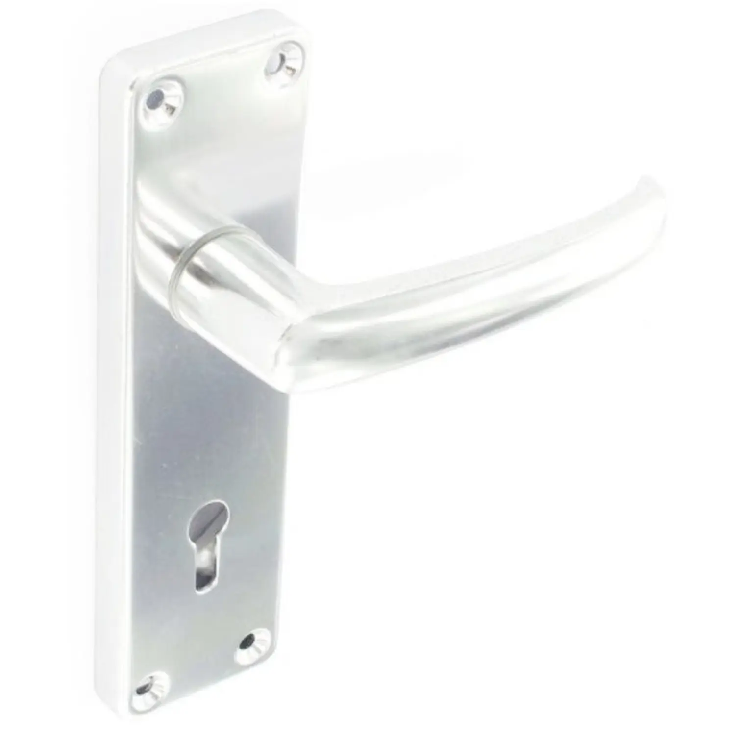 Securit Satin 15cm(6") Aluminium Lock Furniture