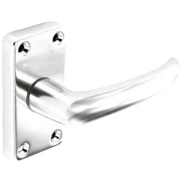 Securit Satin 85mm Aluminium Latch Furniture