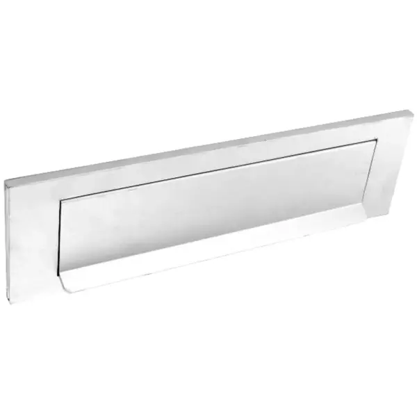 Securit 25cm(10") Letter Plate Aluminium