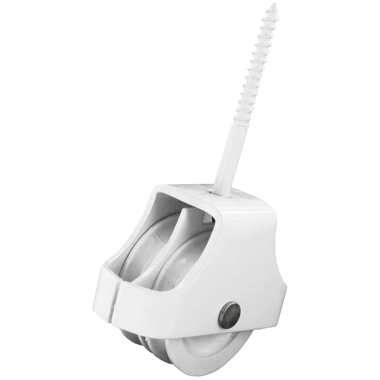 Securit White Double Laundry Pulley