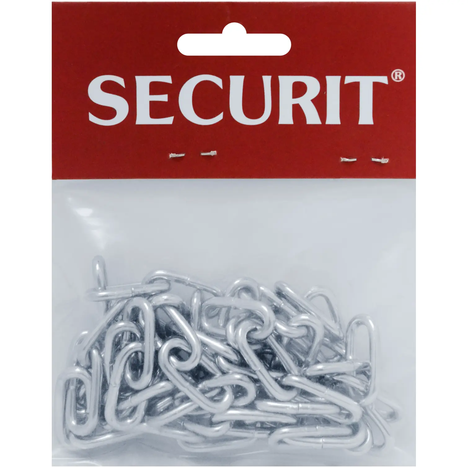 Securit Zinc Plated Chain 3mm x 1m