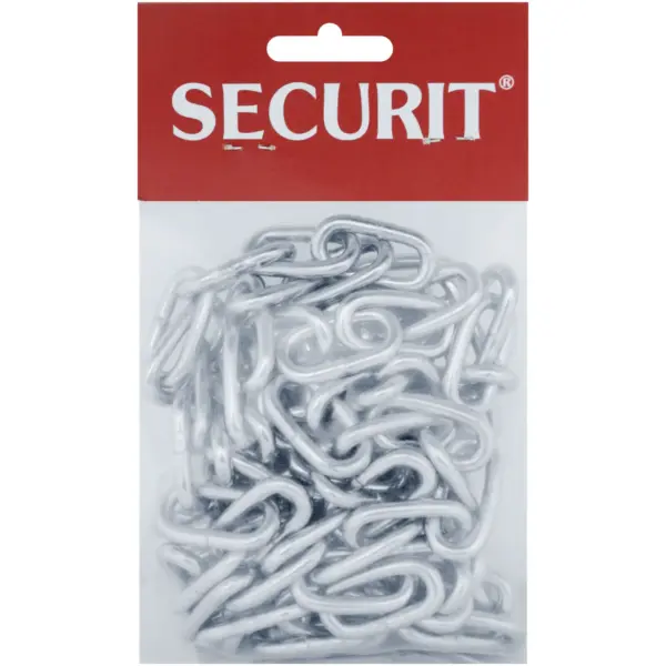 Securit Zinc Plated Chain 4mm x 2m
