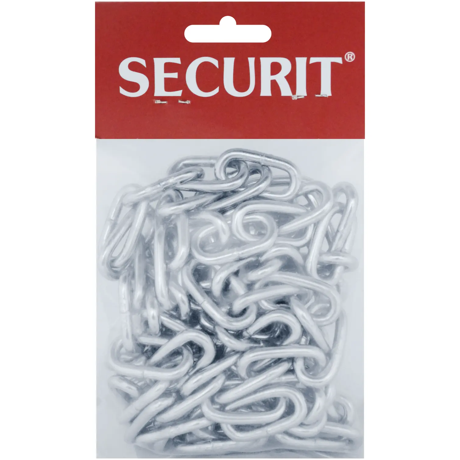 Securit Zinc Plated Chain 4mm x 2m
