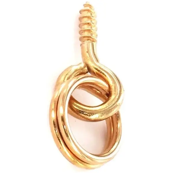 Securit No. 4 Picture Screw Eye & Ring (4)