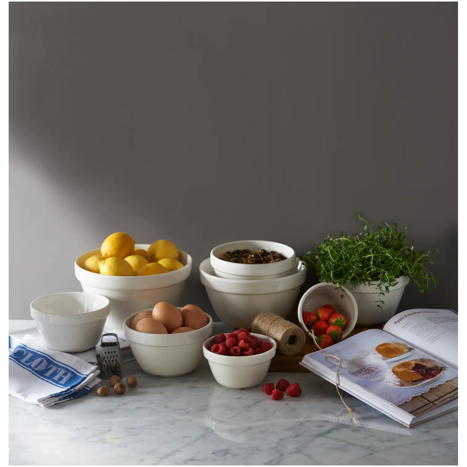 Mason Cash 160mm Pudding Basin White