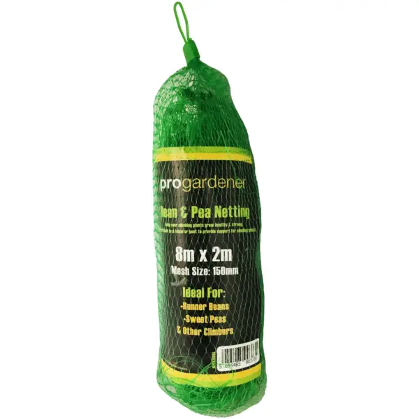 Pro Gardener Bean & Pea Net 8m x 2m Green
