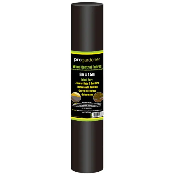 ProGardener Weed Control Fabric 8m x 1.5m