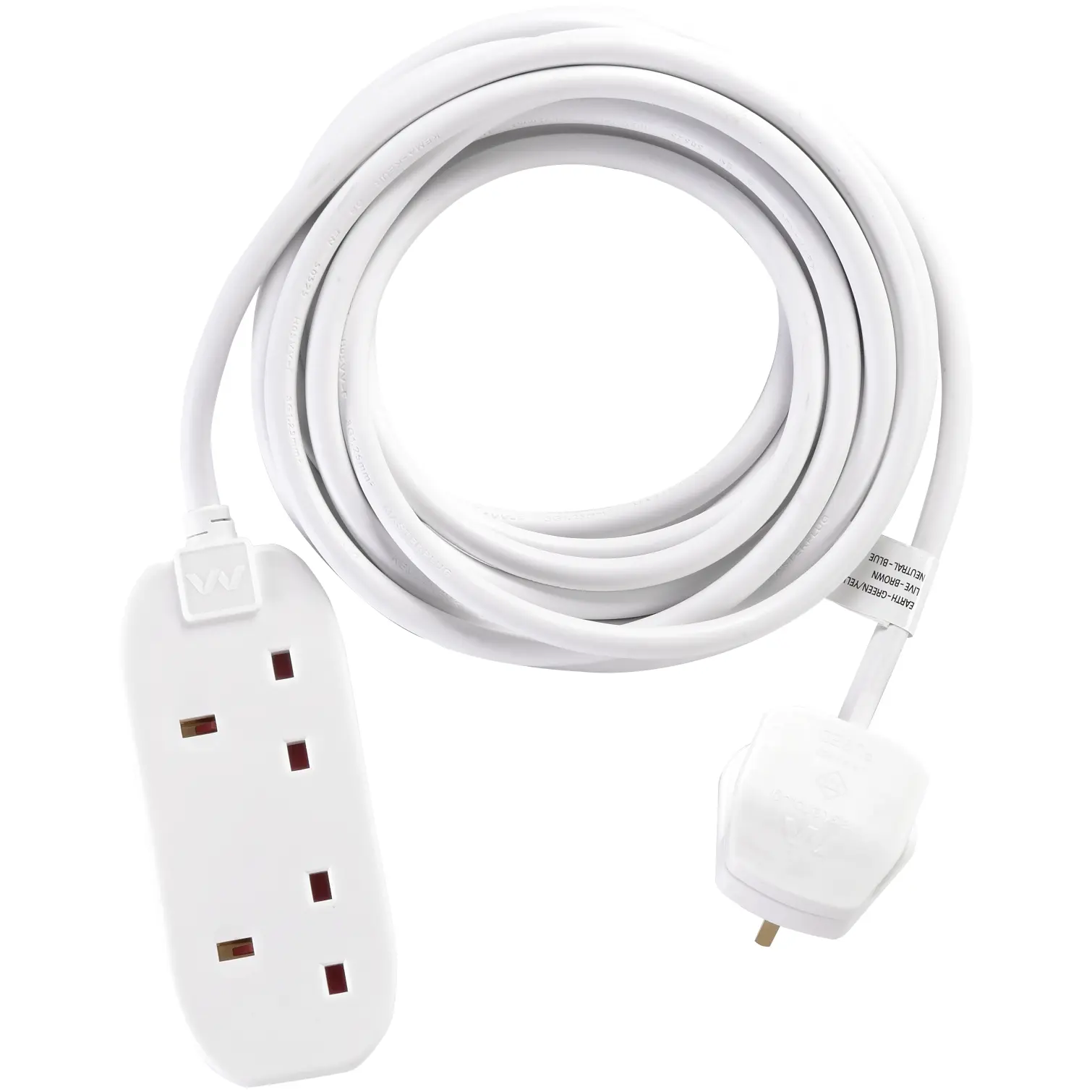 MasterPlug 2G 13A 5m Lead