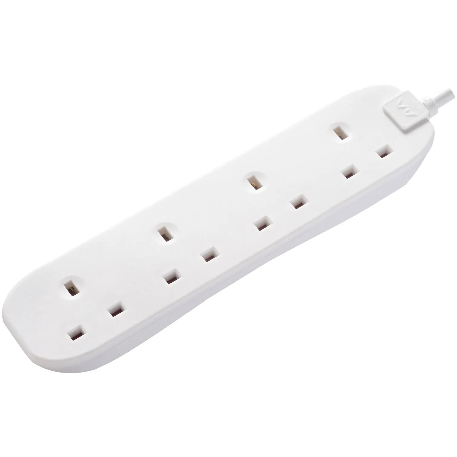 NEX0009 Masterplug 4 Gang 13amp 1m Extension Lead