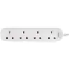 NEX0009_1 Masterplug 4 Gang 13amp 1m Extension Lead