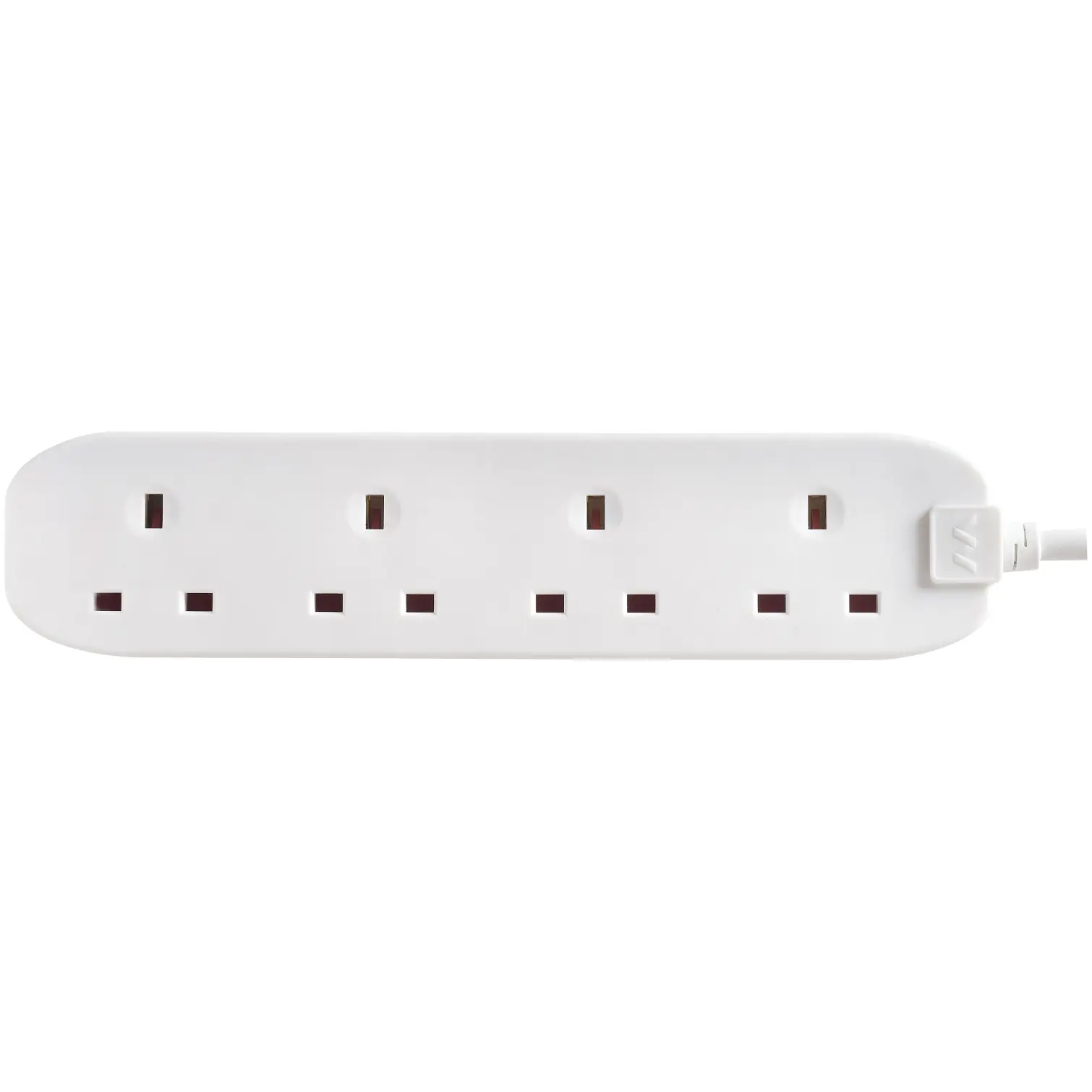 NEX0009_1 Masterplug 4 Gang 13amp 1m Extension Lead