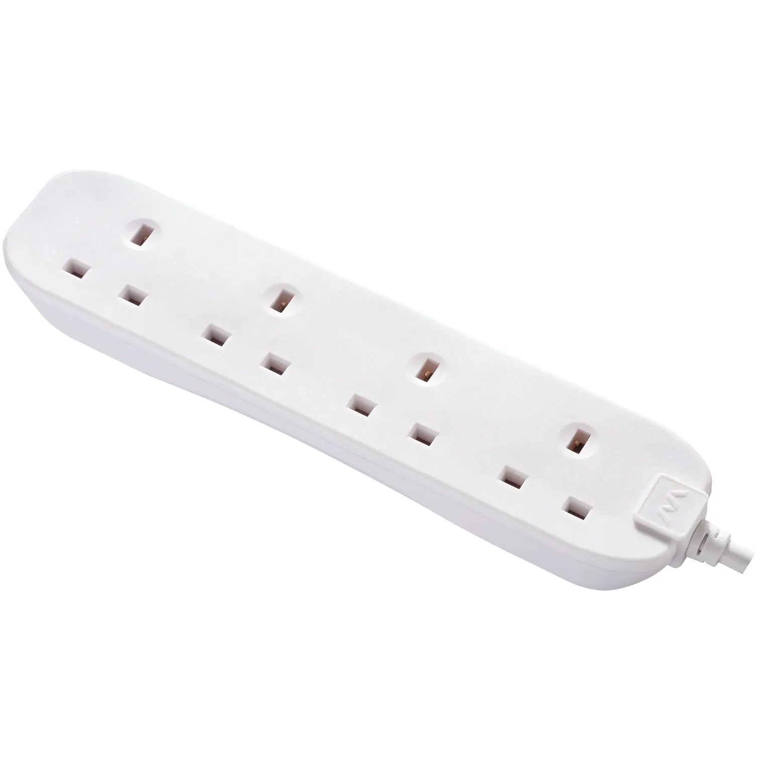 NEX0009_4 Masterplug 4 Gang 13amp 1m Extension Lead