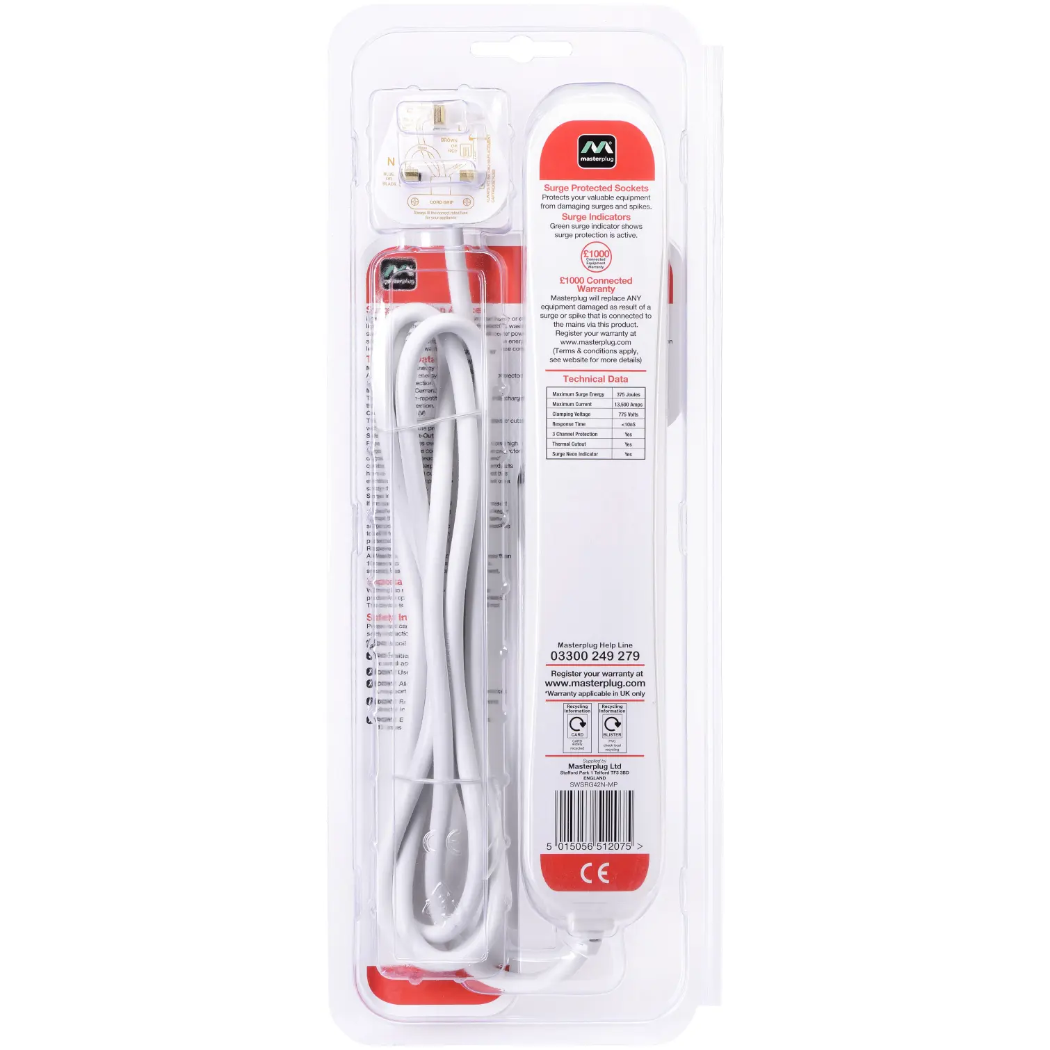 4g 13A 2m Surge Ind Switch