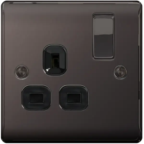B/Nickel 1g SwitchSocket Black Nickel