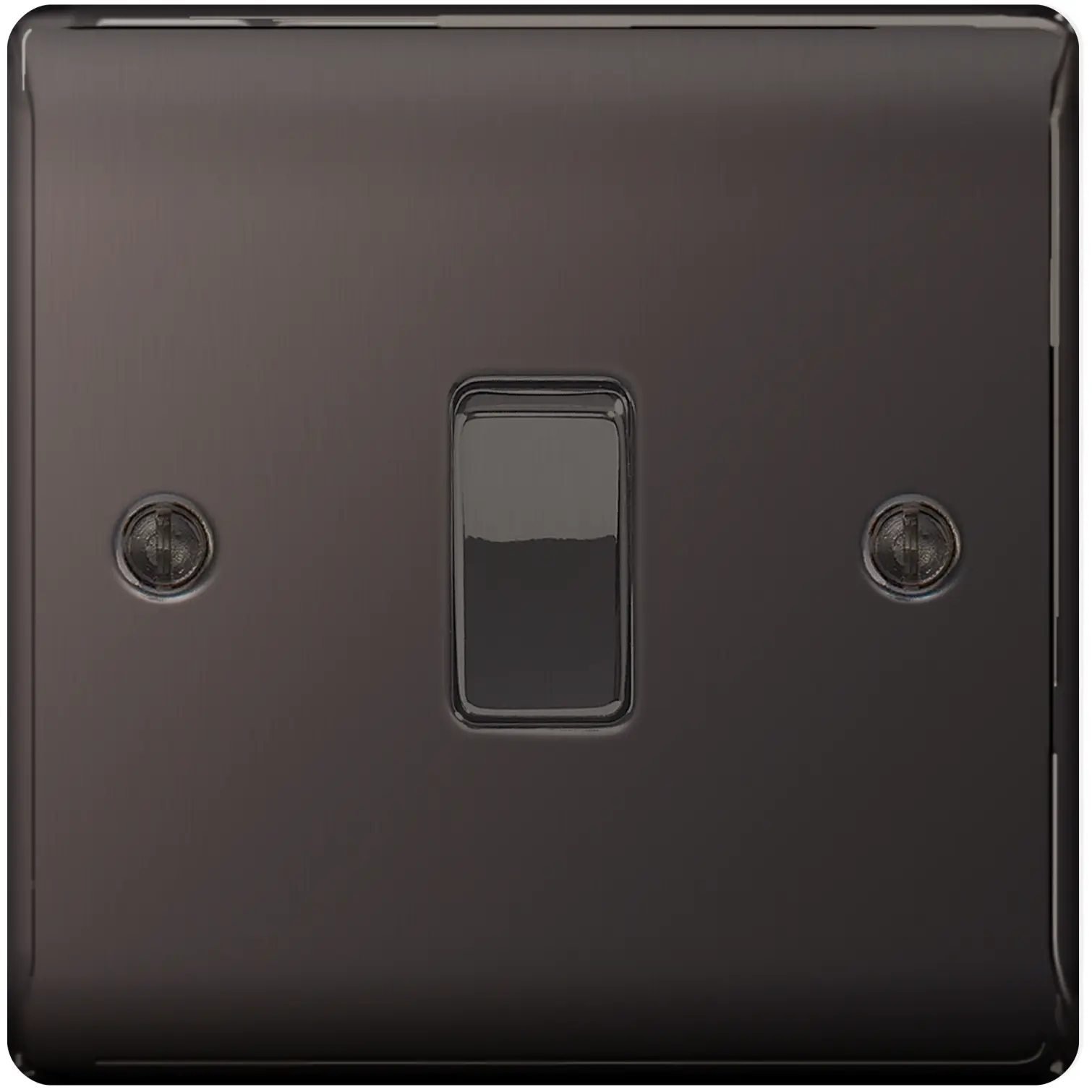 Nexus 1g Wall Switch Black Nickel