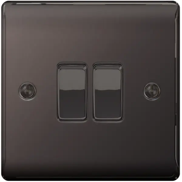 Nexus 2g Wall Switch Black Nickel