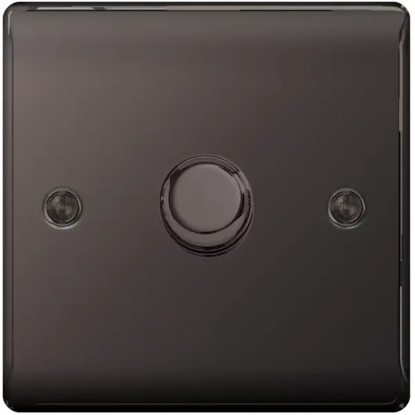 Nexus 1g1Way Dim Switch Black Nickel