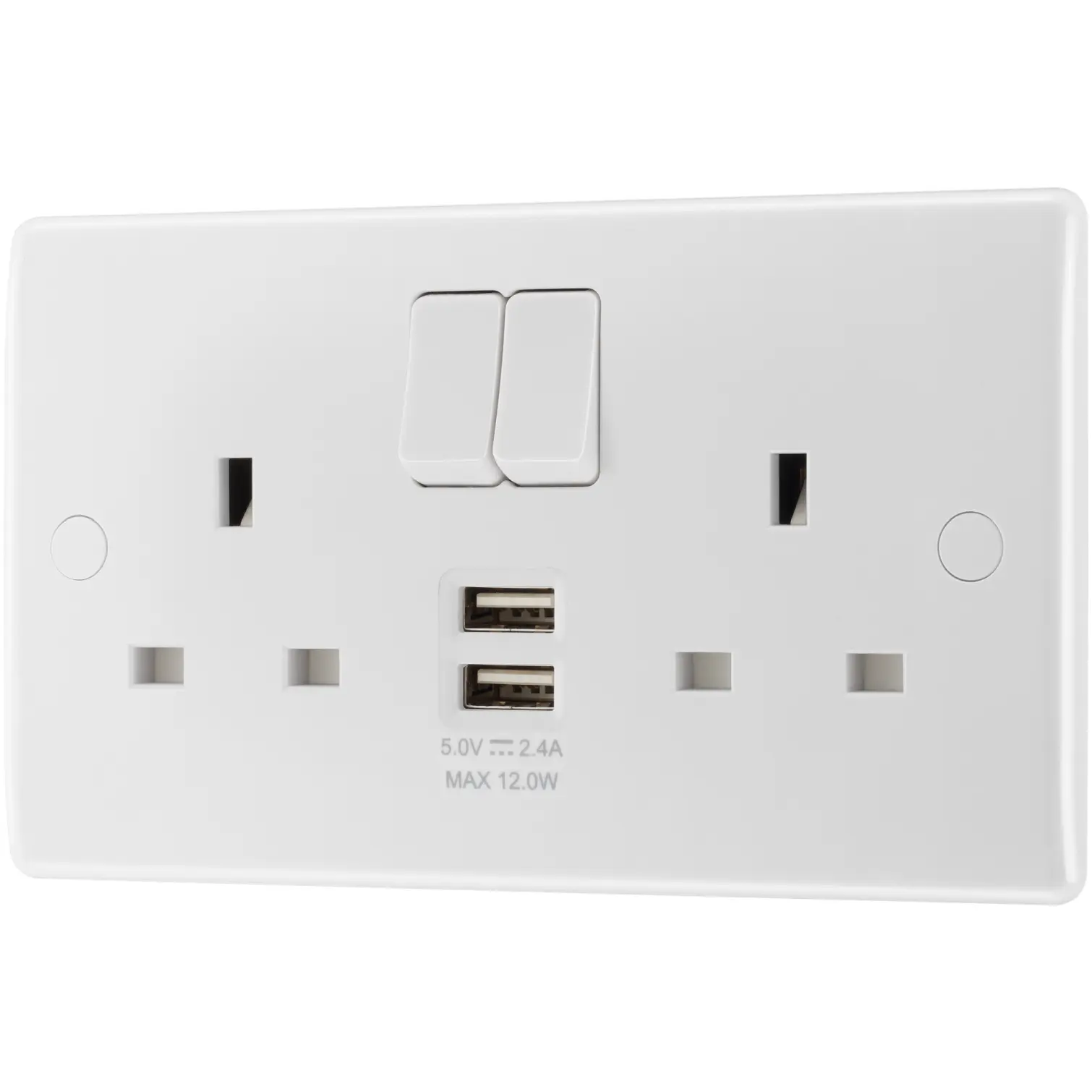 NEX0098_2 13A Switched Socket With USB