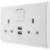 NEX0098_3 13A Switched Socket With USB