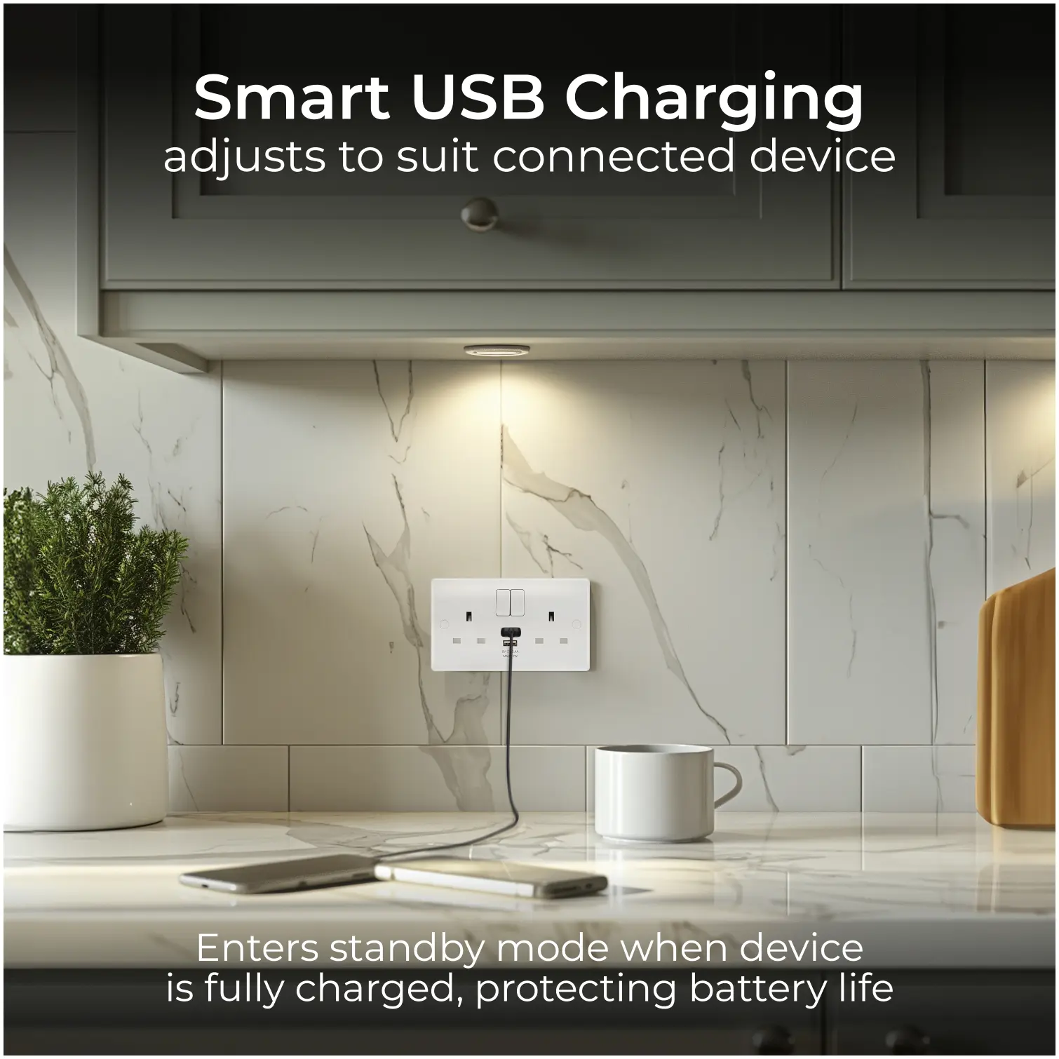NEX0098_7 13A Switched Socket With USB