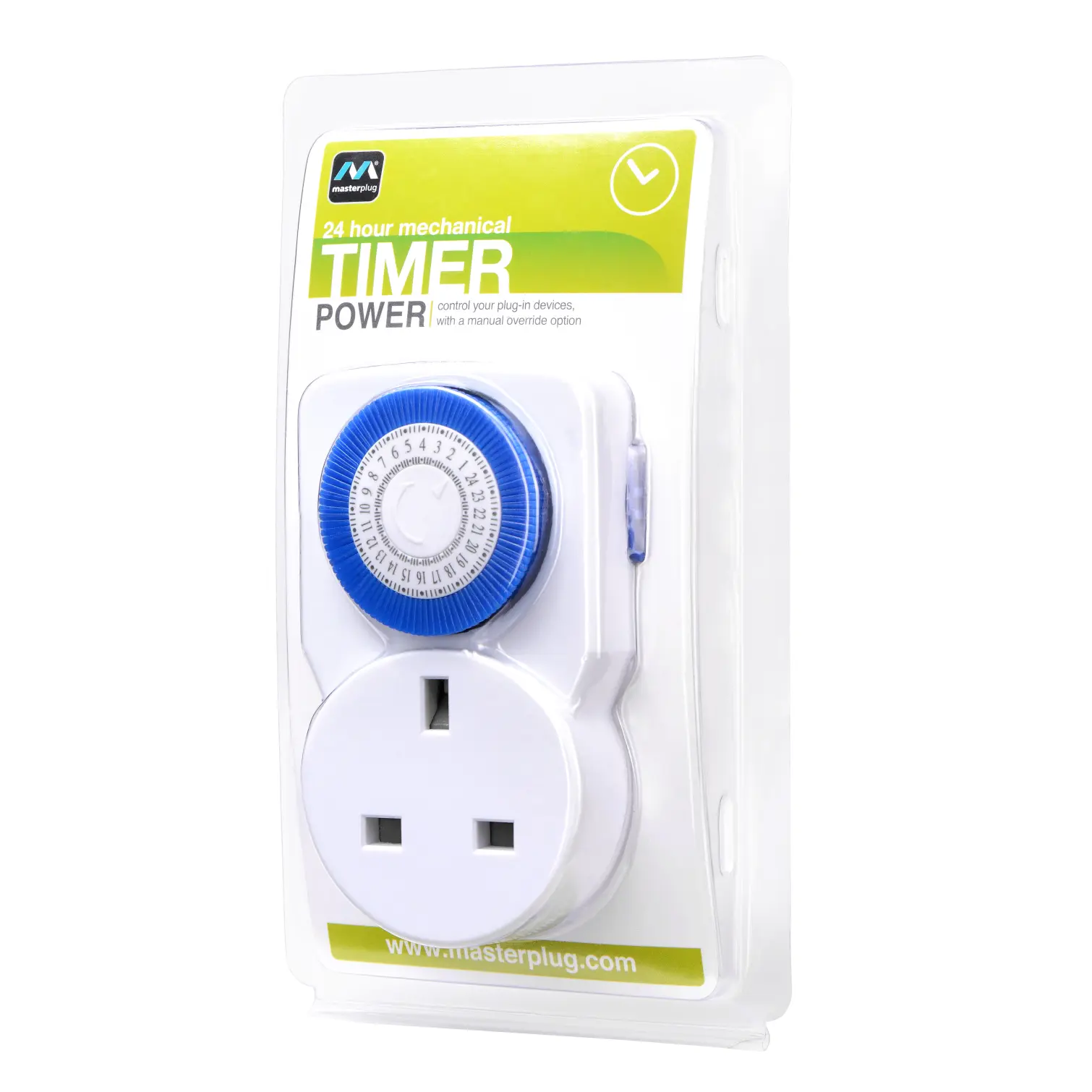 NEX0110_5 Masterplug 24 Hour Mechanical Timer