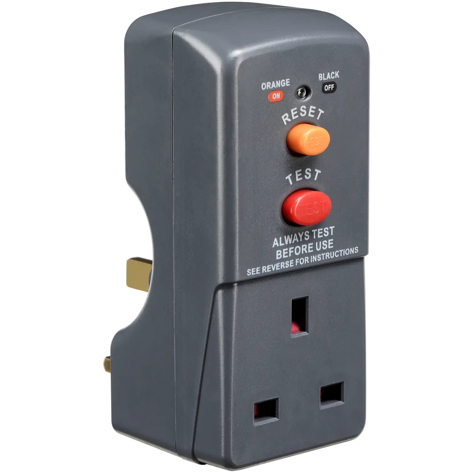 Masterplug RCD Safety Adaptor