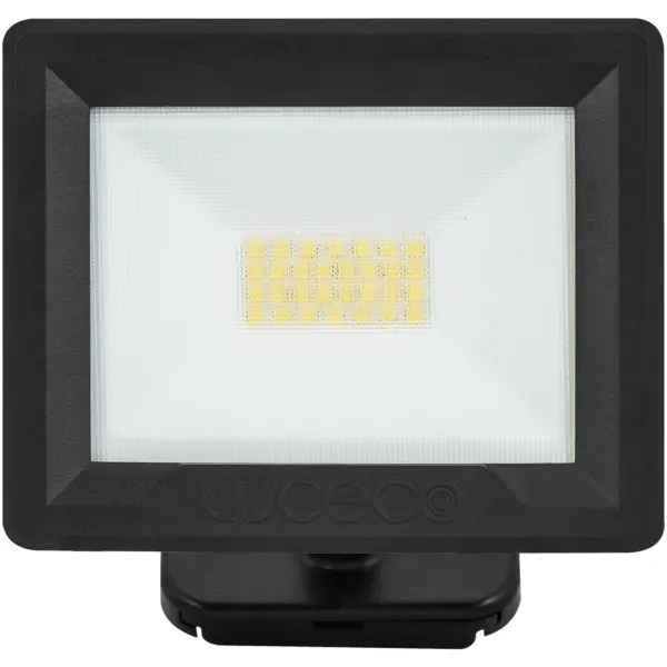 Luceco Slimline LED Floodlight 20 Watt With PIR