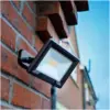 Luceco Slimline LED Floodlight 20 Watt With PIR