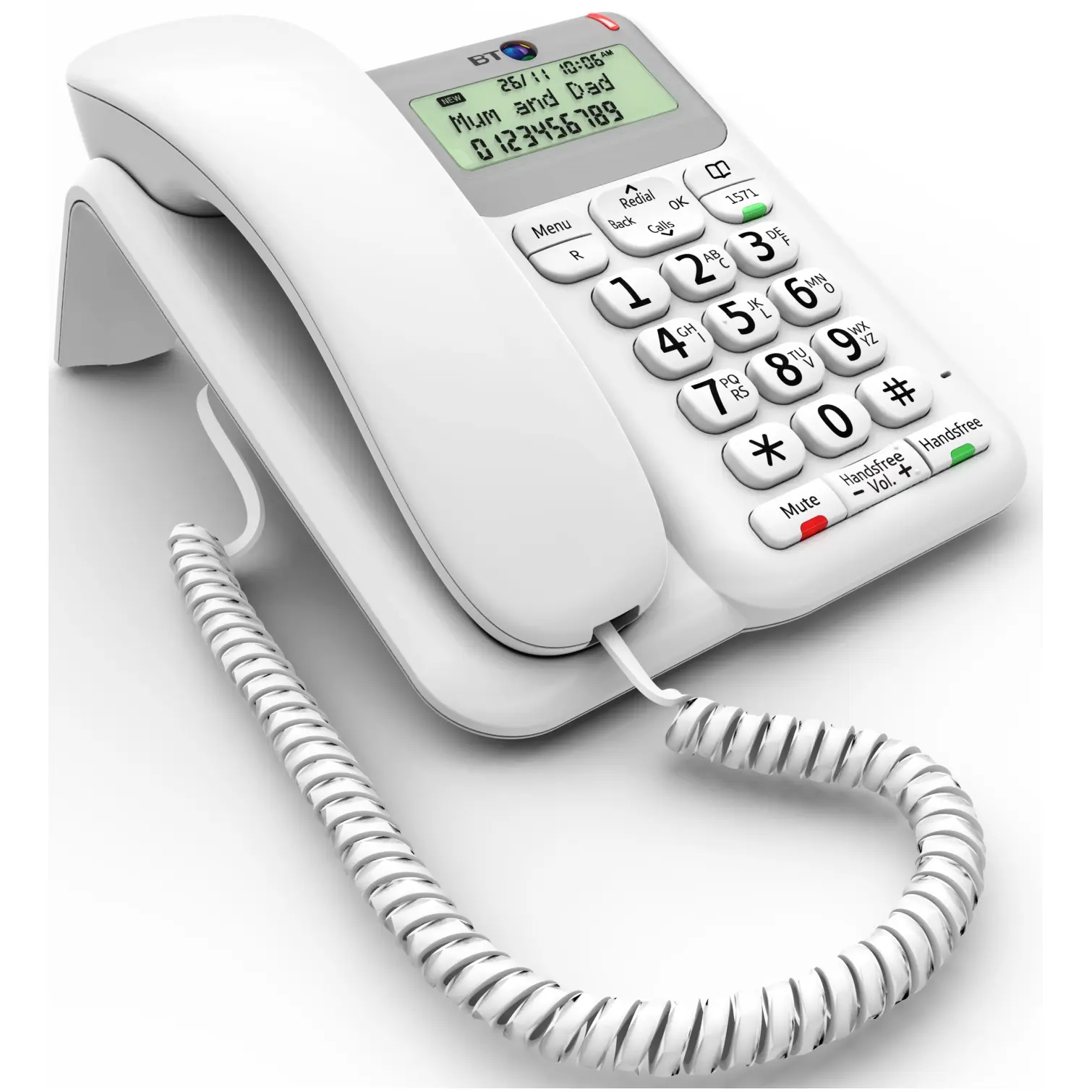 NYC0012 BT Decor 2200 Telephone White