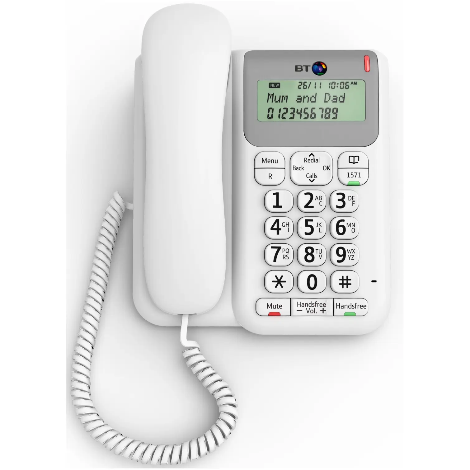 NYC0012_2 BT Decor 2200 Telephone White