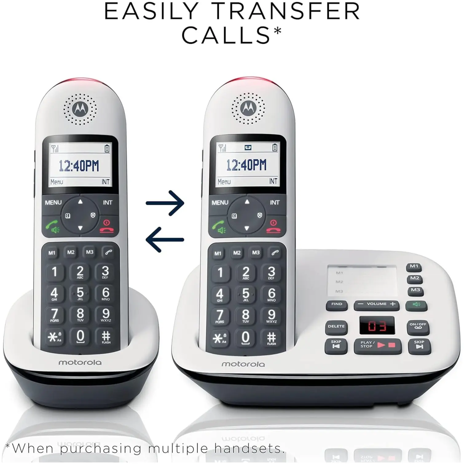 Motorola Big Button Dect Phone Twin CD5012