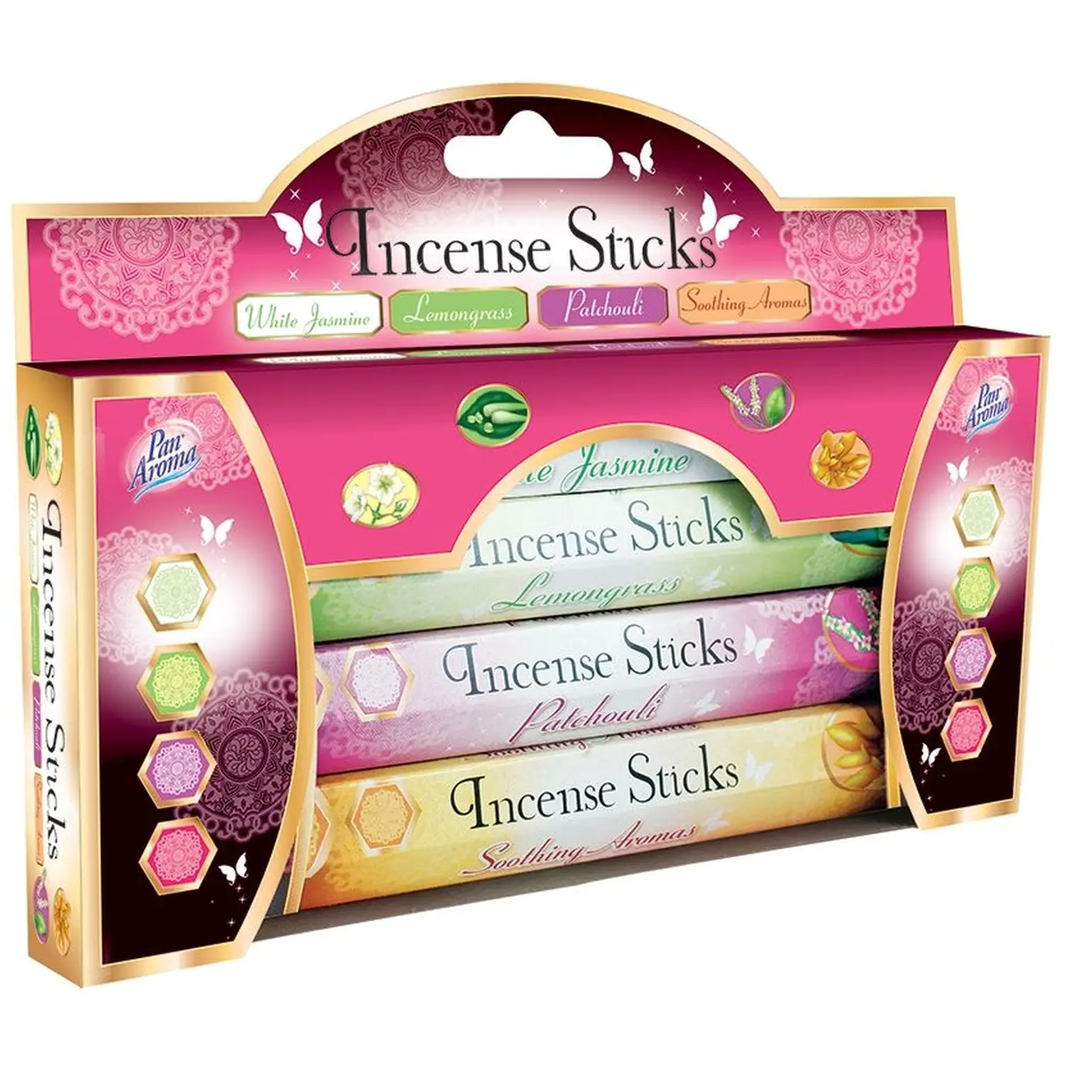 Pan Aroma Incense Sticks 4Pk