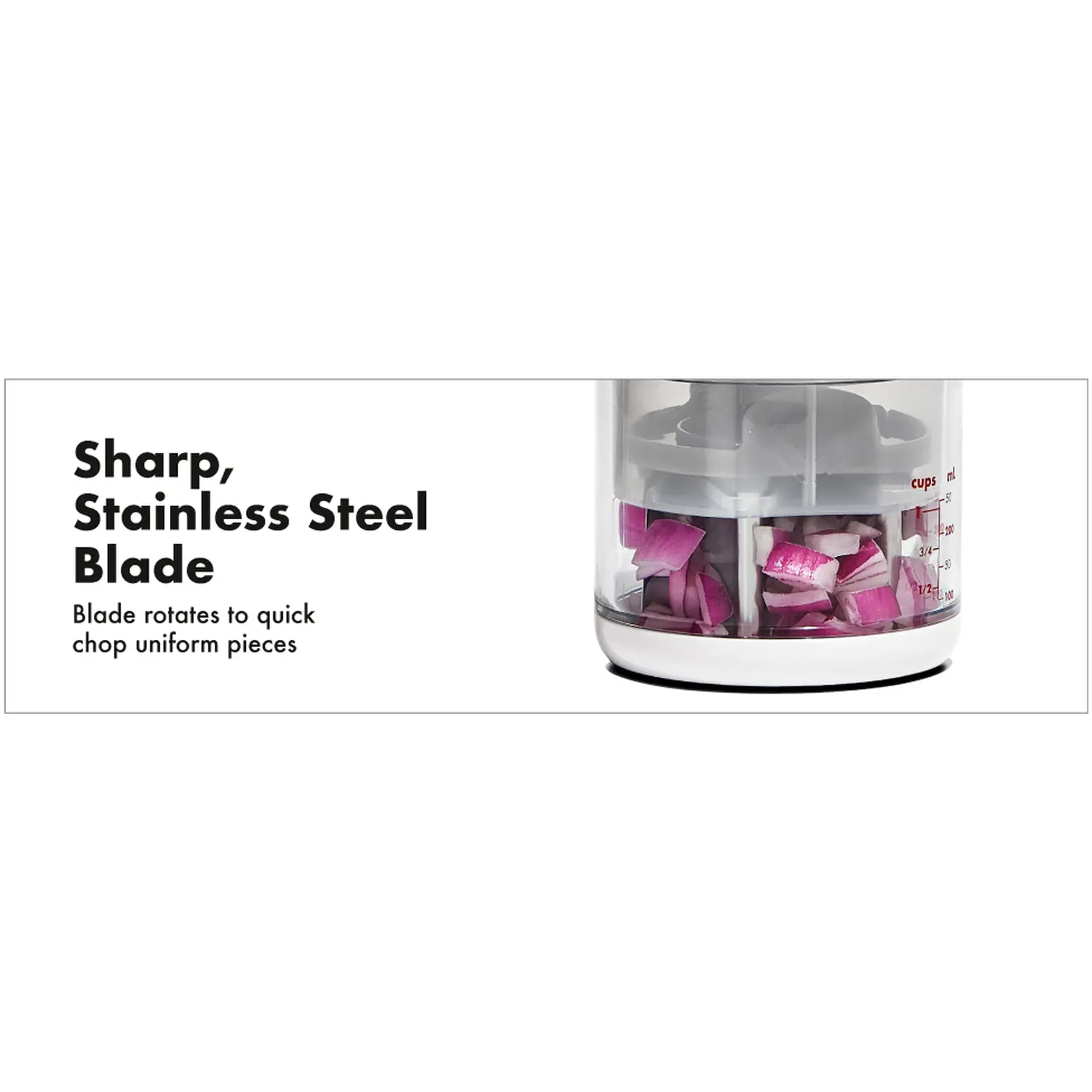 OXO Good Grips Food Chopper Stainless Steel Blades