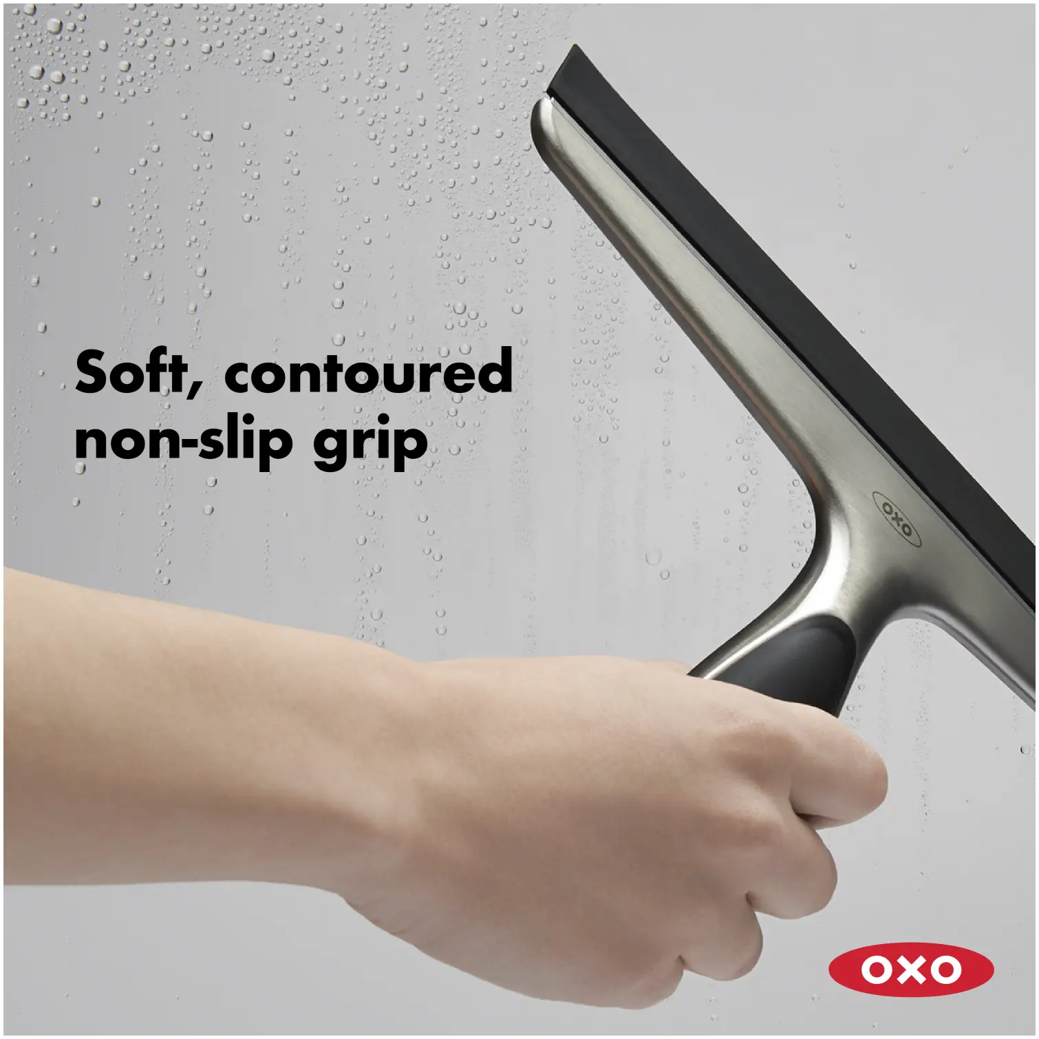 OXO Good Grips Stainless Steel Squeegee With Non-Slip Grip
