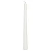 Prices Venetian Dinner Candle White 25.5cm