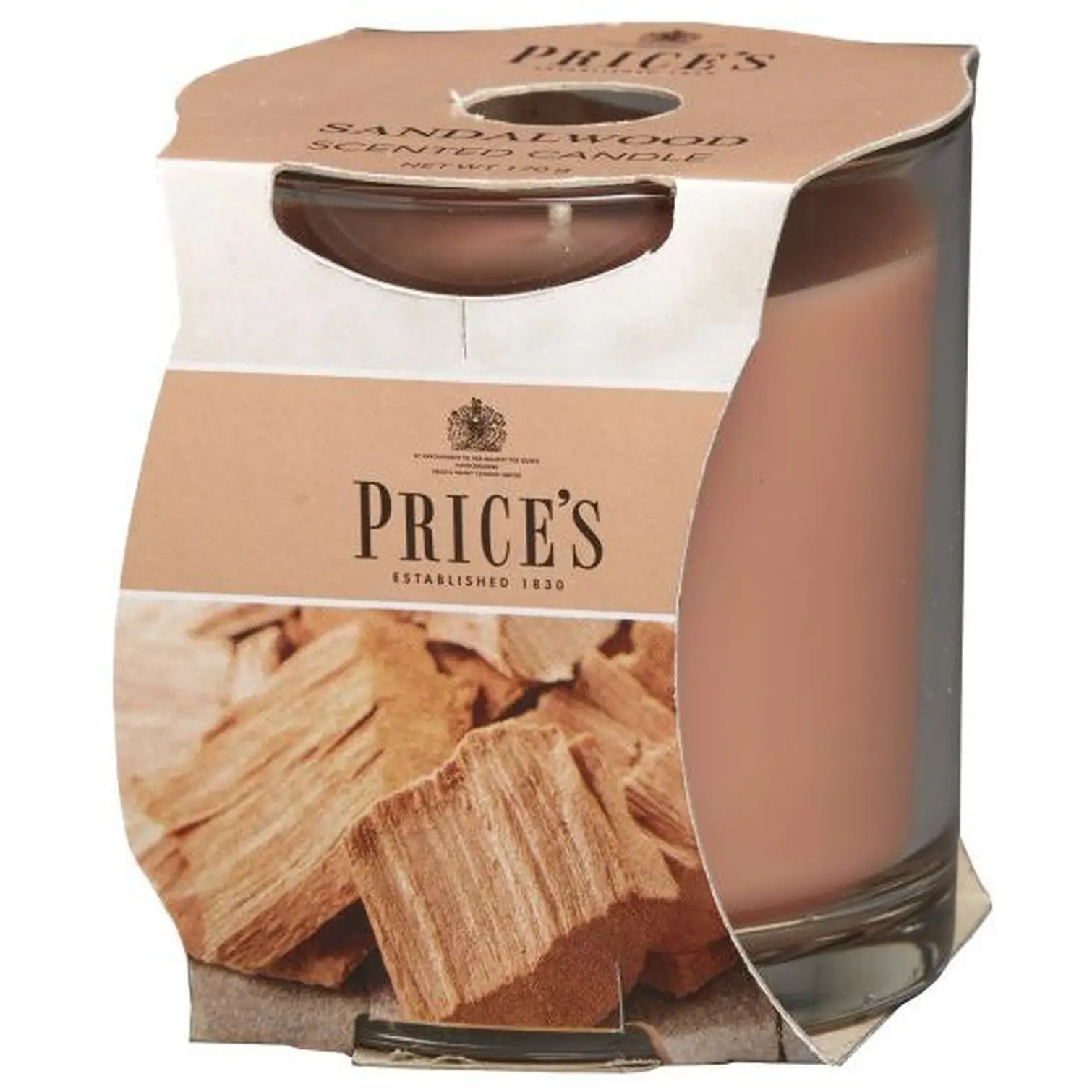 PCL0063 Prices Sandalwood Scented Cluster Jar Candle