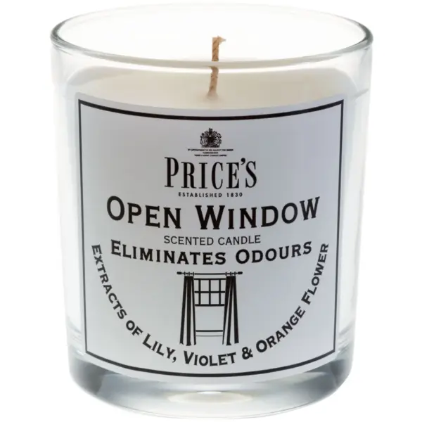 PCL0102 Prices Cluster Jar Open Window Candle 8.3x7.4cm
