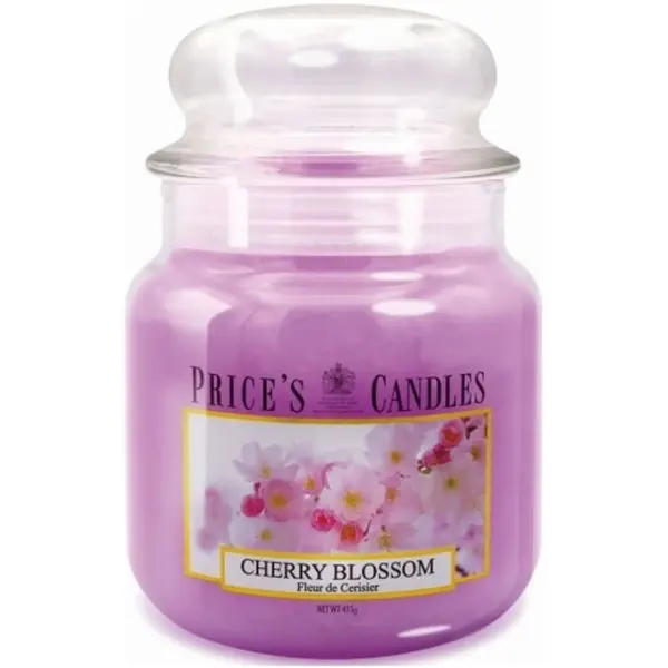 PCL0114 Prices Medium Jar Cherry Blossom Candle