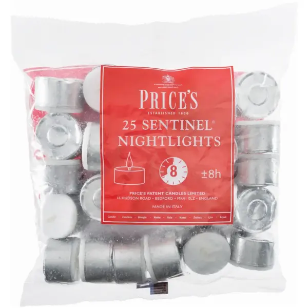 PCL0122 Prices 25 Sentinel Nighlights 8 Hour Burn Time