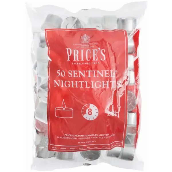 PCL0123 Prices 50 Sentinel Nightlights 8 Hour Burn Time