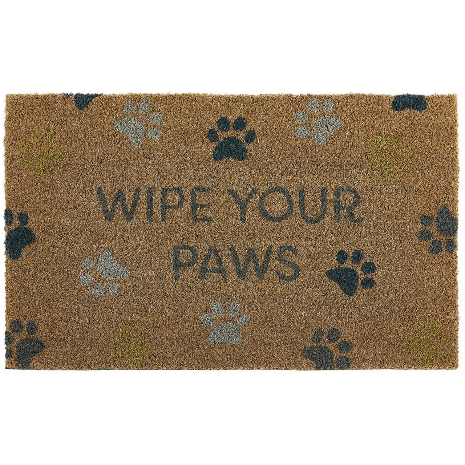 My Mat Coir Wipe Your Paws 45 x 75cm