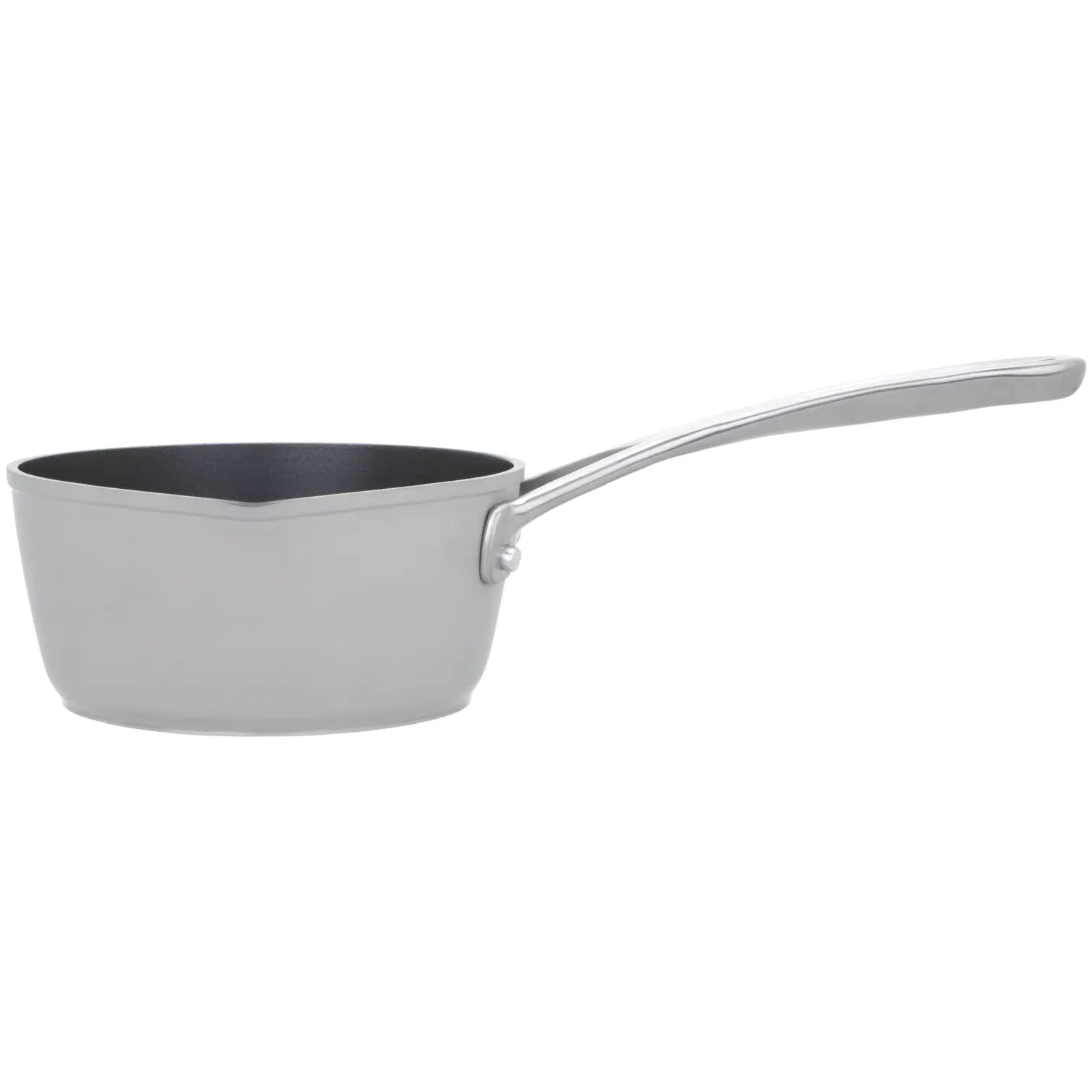 PHL0106 Laura Ashley 16cm Milkpan Dark Dove Grey