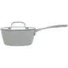 Laura Ashley 20cm Saucepan with Glass Lid Sage Leaf