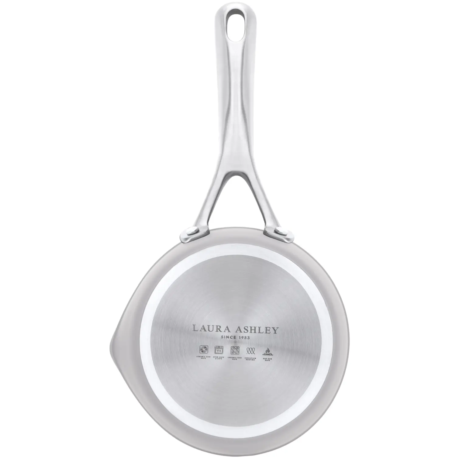PHL0114_2 Laura Ashley 16cm Milkpan Sage Leaf