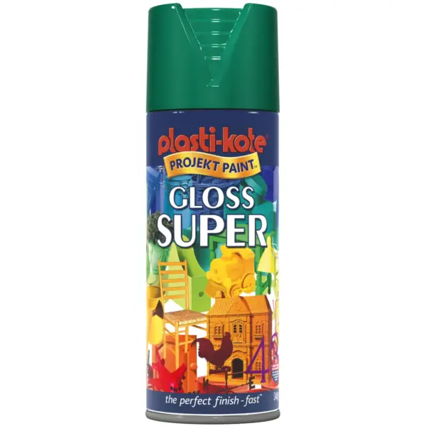 Plasti-kote Super Acrylic  Lawn Green