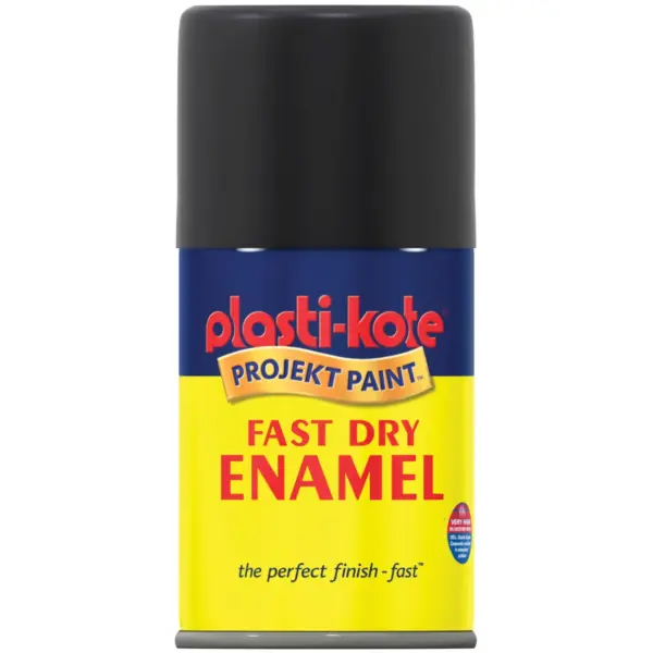 Plasti-kote 100ml Odds Ends Flat Black